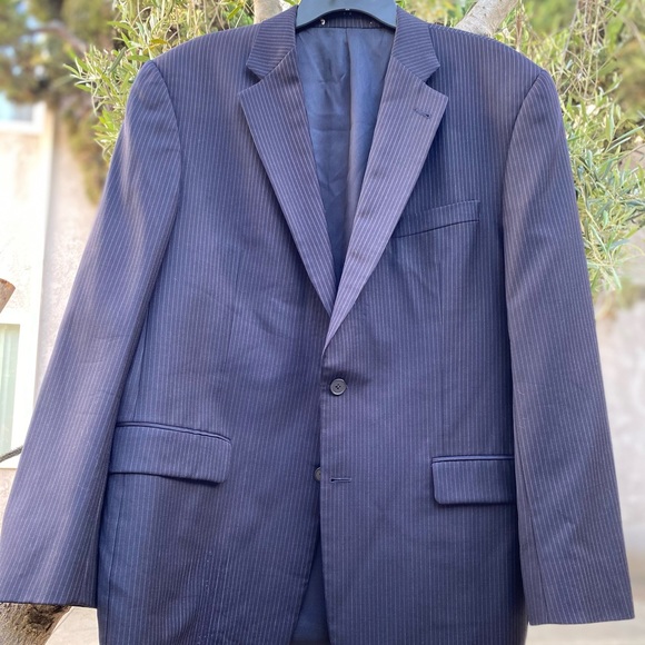 NW Burberrys Nordstrom Pinstripe Sport Coat Sz 42L - Picture 11 of 11